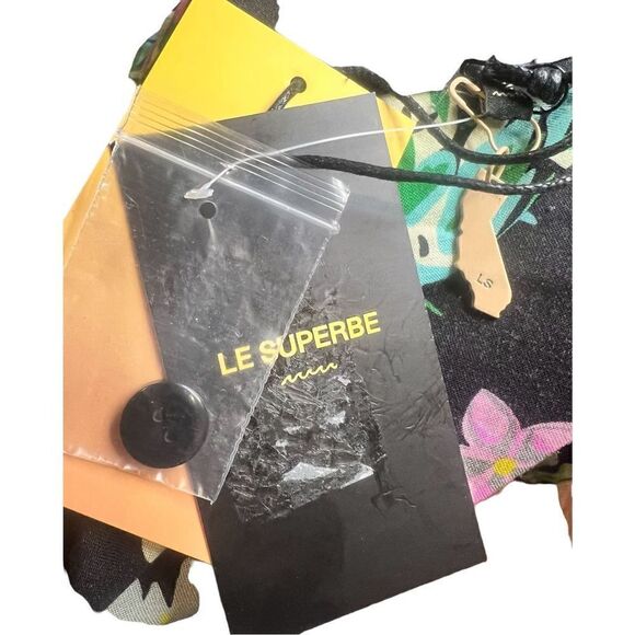 Le Superbe Mai Tai Might I Dress in Black Tropi Cali NWT Size 2 - Picture 7 of 8